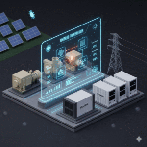 Panelgyani Hybrid Power Genration